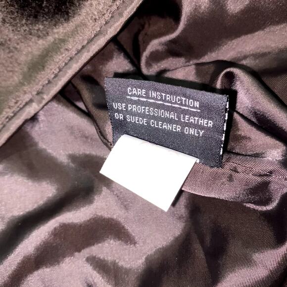 Leatherman Brown Genuine Leather Jacket Coat Size M - Picture 10 of 12